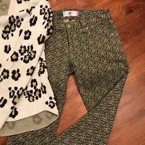 Cabi ditsy jean      5083